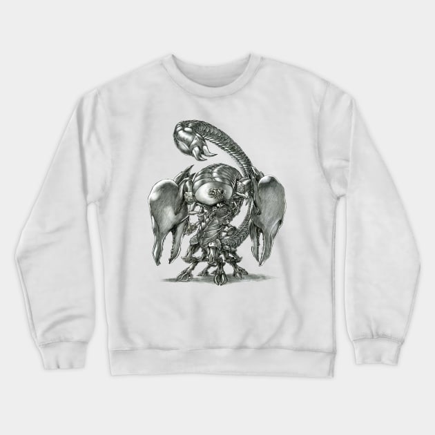 The Giant Imperius Scorpion Crewneck Sweatshirt by gregorytitus